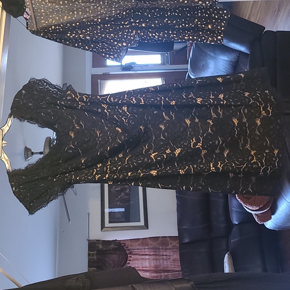 Adrianna Papell Black Dress 22W